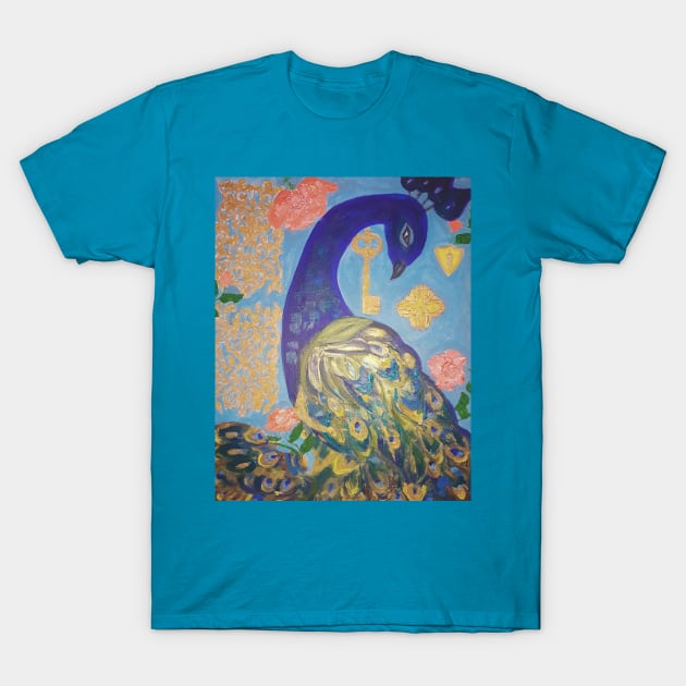 Peacock T-Shirt by Oregon333